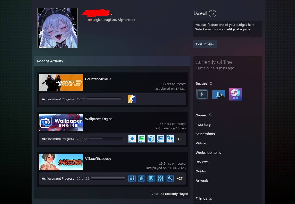 💚ПРАЙМ АКК CS2 NFA (Отлега, 3ч Гарант) ∙ CS2 PRIME NFA ACC (Inactive, 3h warranty)